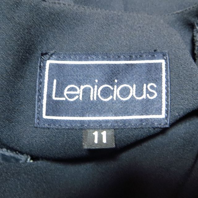 美品 Lenicious 喪服 礼服 ブラックフォーマル ワンピーススーツ 7