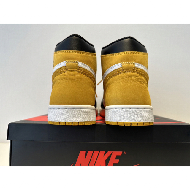 Jordan Brand（NIKE）(ジョーダン)の美品❗️JORDAN 1 RETRO HIGH OG YELLOW OCHRE メンズの靴/シューズ(スニーカー)の商品写真