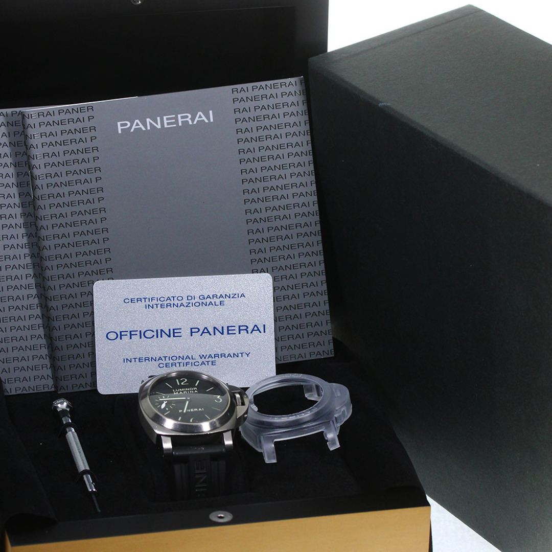 パネライ PANERAI PAM00177 ルミノールマリーナ スモールセコンド 手巻き メンズ 箱・保証書付き_752487