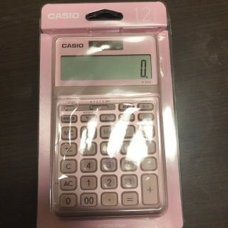 CASIO カシオ 電卓 JF-S200-PK-N ライトピンク 12桁 簿記(オフィス用品一般)