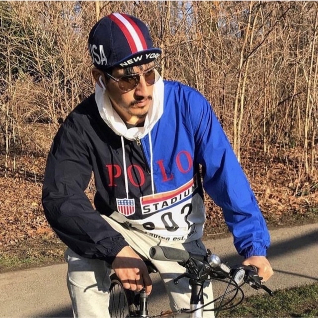 贅沢 タグ付き新品❗️POLO SPORT サイクリングキャップ 復刻 キャップ