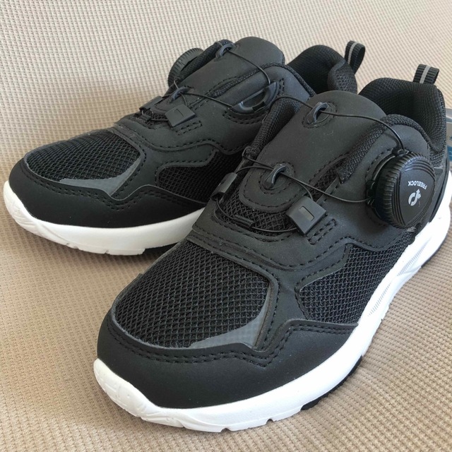 MADFOOT マッドフット スニーカー 24cm ブラック×イエロー チェック - 靴