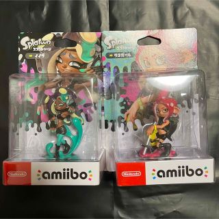 スプラトゥーン amiibo イイダ・タコガール 2点セット　新品未開封(ゲームキャラクター)