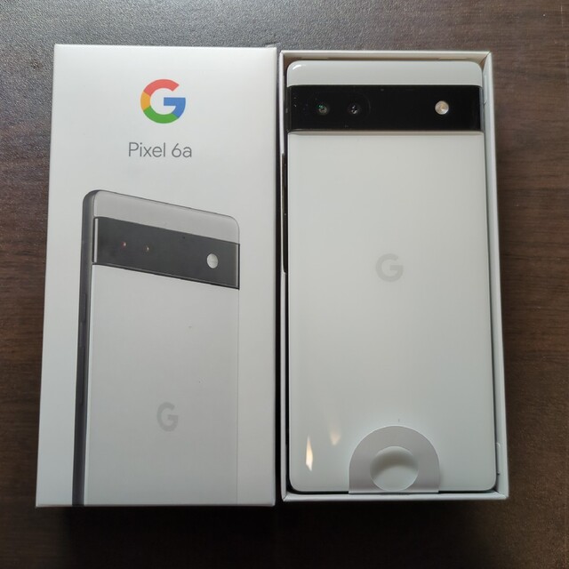 Google Pixel(グーグルピクセル)の新品未使用　Google Pixel 6a Chalk 128GB SIMフリー スマホ/家電/カメラのスマートフォン/携帯電話(携帯電話本体)の商品写真