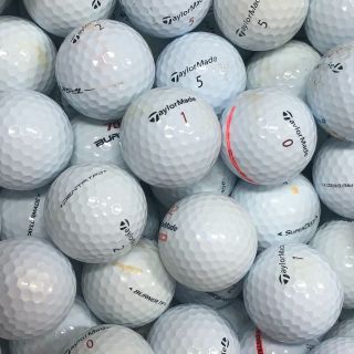 テーラーメイド(TaylorMade)のテーラーメイド 各種混合 ホワイト ロストボール 100球 B(その他)