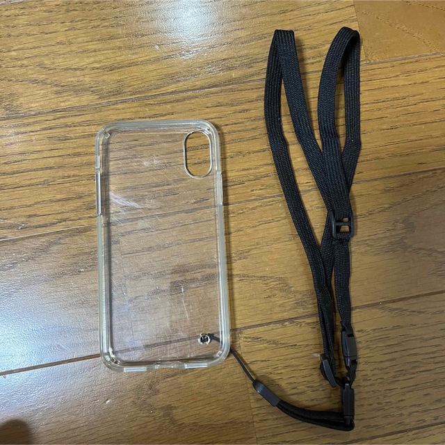 iPhone(アイフォーン)のiPhoneX.XS クリアケース&ストラップ スマホ/家電/カメラのスマホアクセサリー(iPhoneケース)の商品写真