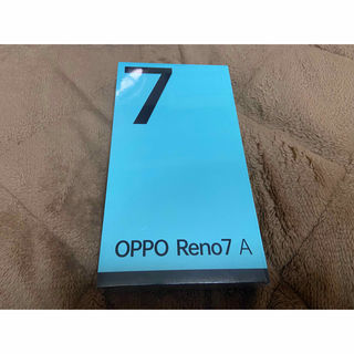 オッポ(OPPO)のoppo reno7 a 本体 未開封(スマートフォン本体)