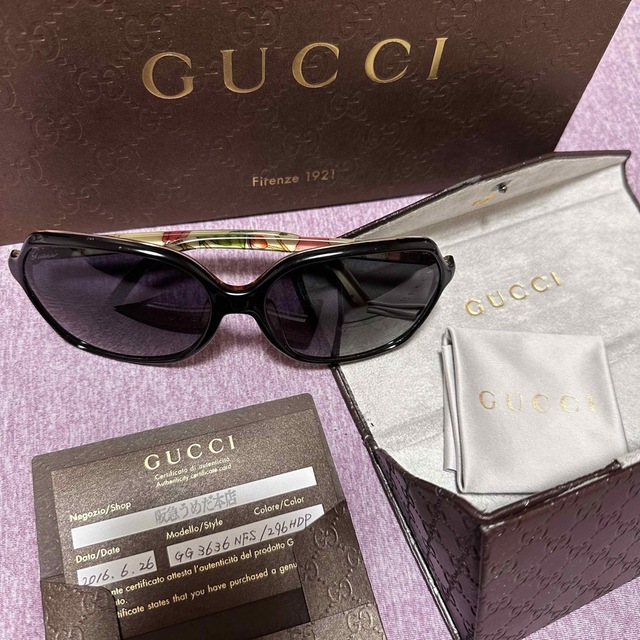 Gucci(グッチ)のGUCCI サングラス レディースのファッション小物(サングラス/メガネ)の商品写真