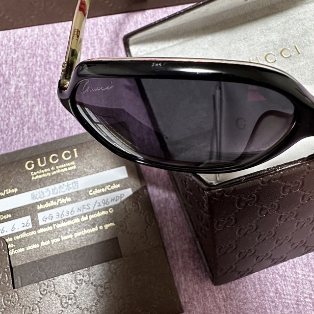 Gucci(グッチ)のGUCCI サングラス レディースのファッション小物(サングラス/メガネ)の商品写真