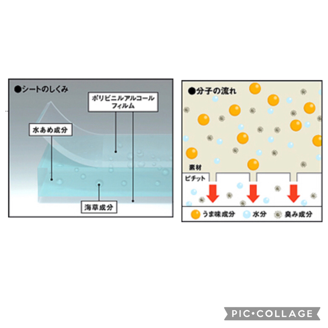 ピチットシート　生ハム　刺身　サバ　DASH オカモト　ピチッとシート　干物 スポーツ/アウトドアのフィッシング(その他)の商品写真