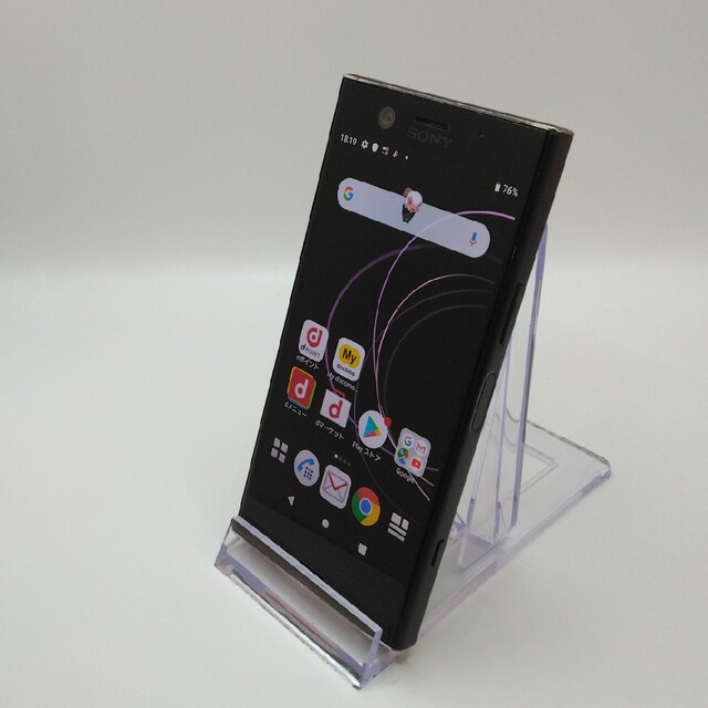 SONY(ソニー)の正常品SIMフリー　ドコモ　Xperia XZ1 Compact SO-02K スマホ/家電/カメラのスマートフォン/携帯電話(スマートフォン本体)の商品写真