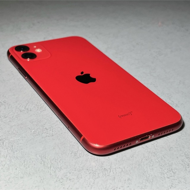 iPhone 11 256GB Apple版 SIMフリー 中古 本体 レッド 【美】iPhone11 レッド 256GB SIMフリー 本体