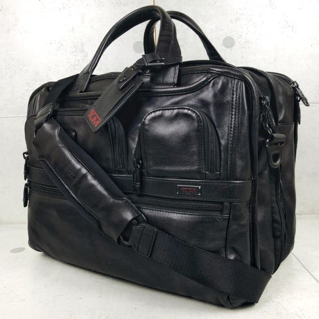 TUMI(トゥミ)の極美品✨ TUMI ALPHA2 2way ビジネスバッグ 96141D2 黒 メンズのバッグ(ビジネスバッグ)の商品写真