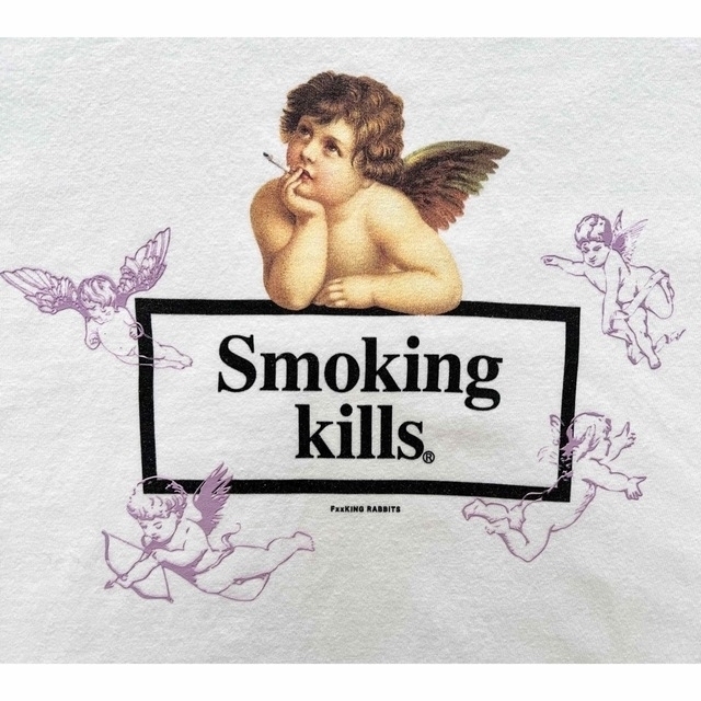 美品　FR2 Smoking kills angel Tシャツ