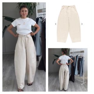 アリシアスタン(ALEXIA STAM)の新品　ALEXIA STAM x Lee Wide Painter Pants(デニム/ジーンズ)