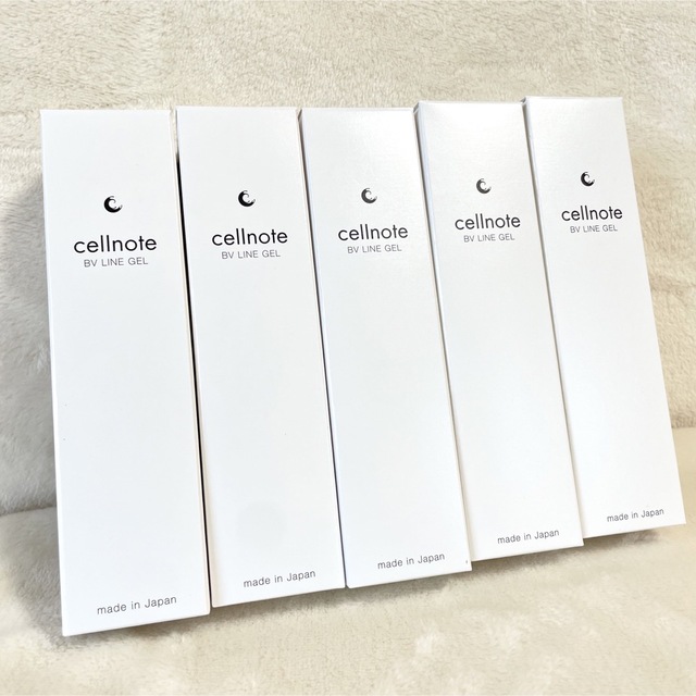 cellnote. - 新品 ☆5本セット☆ セルノート ボリュームラインジェル