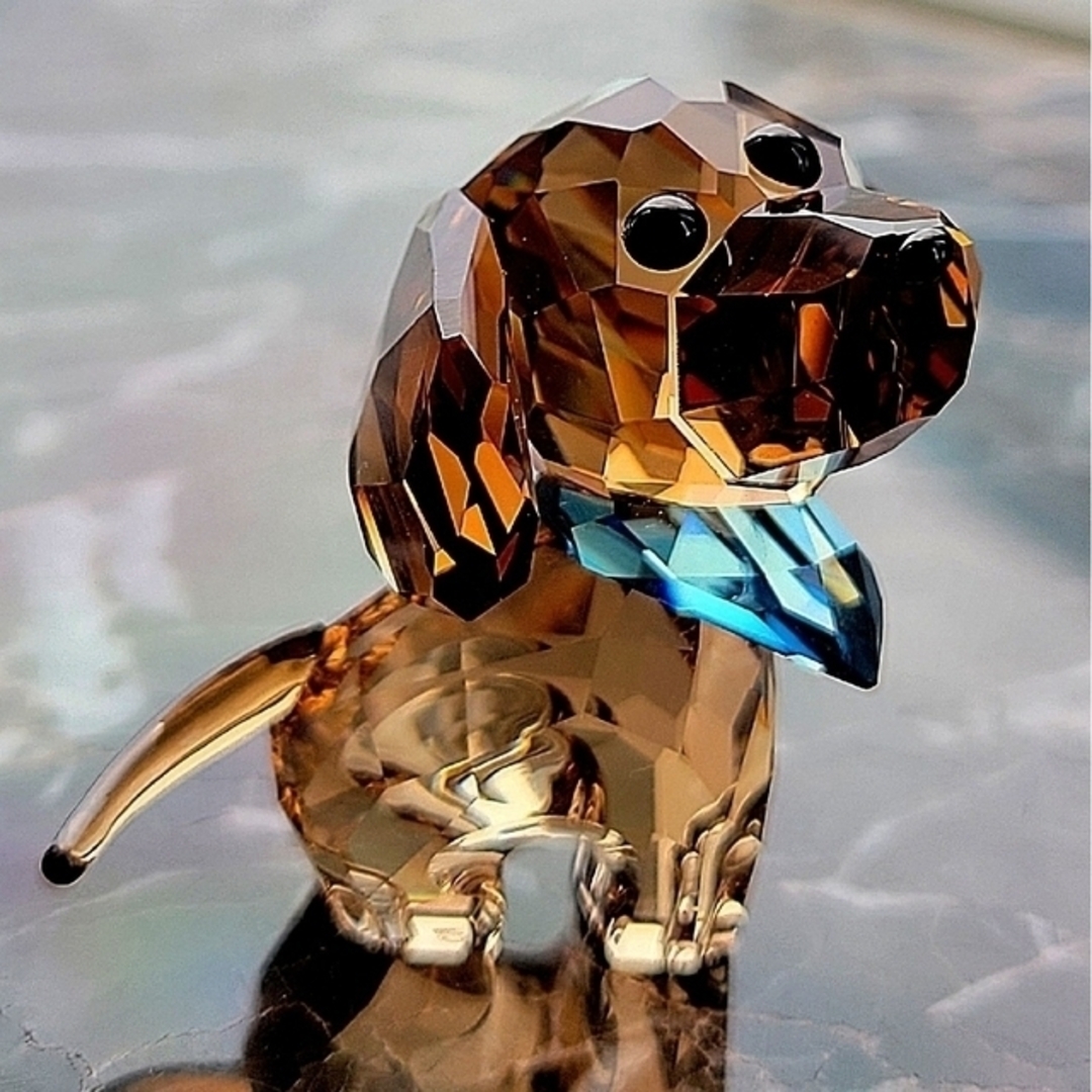SWAROVSKI - スワロフスキー『ダックスフント』Puppy Milo 美品 希少