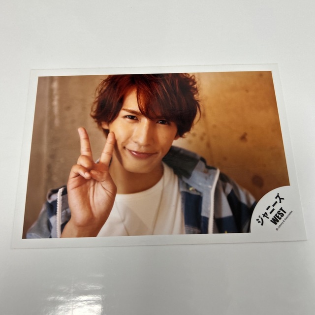 ジャニーズWEST 藤井流星　アクスタ エンタメ/ホビーのタレントグッズ(アイドルグッズ)の商品写真