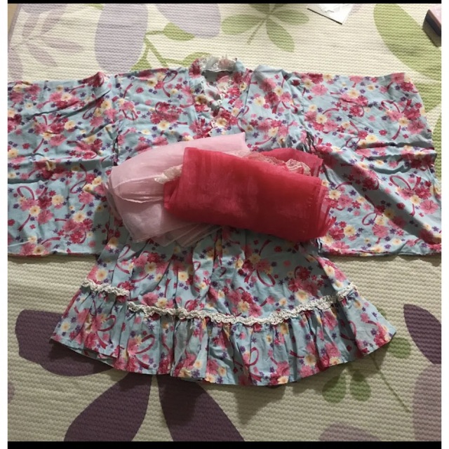 スカート  タイプ浴衣　130 キッズ/ベビー/マタニティのキッズ服女の子用(90cm~)(甚平/浴衣)の商品写真