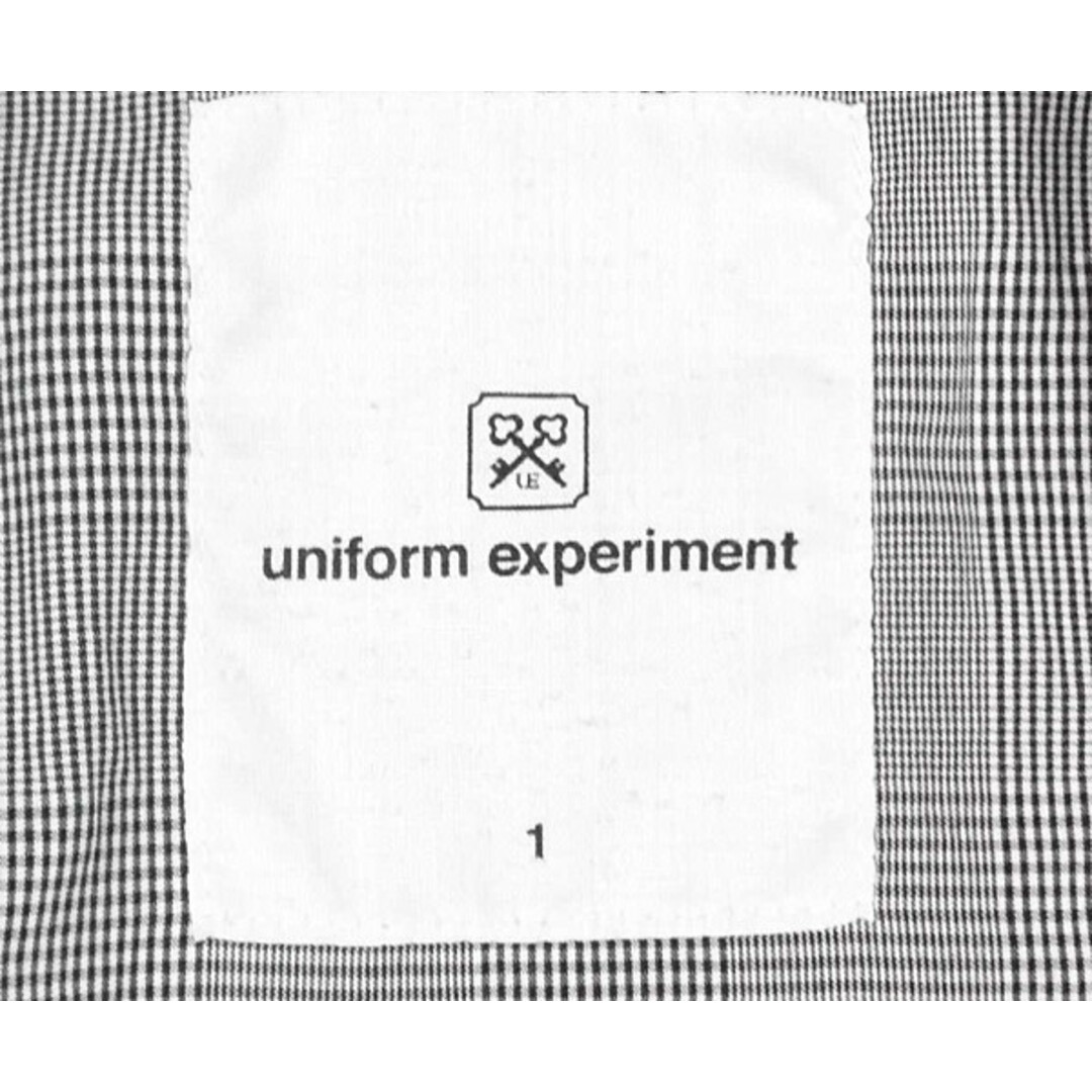 uniform experiment(ユニフォームエクスペリメント)のUNIFORM EXPERIMENT ユニフォームエクスペリメント 22SS EASY SHORTS グレンチェック イージーパンツ グレー サイズ1 正規品 / 28510 メンズのパンツ(ショートパンツ)の商品写真