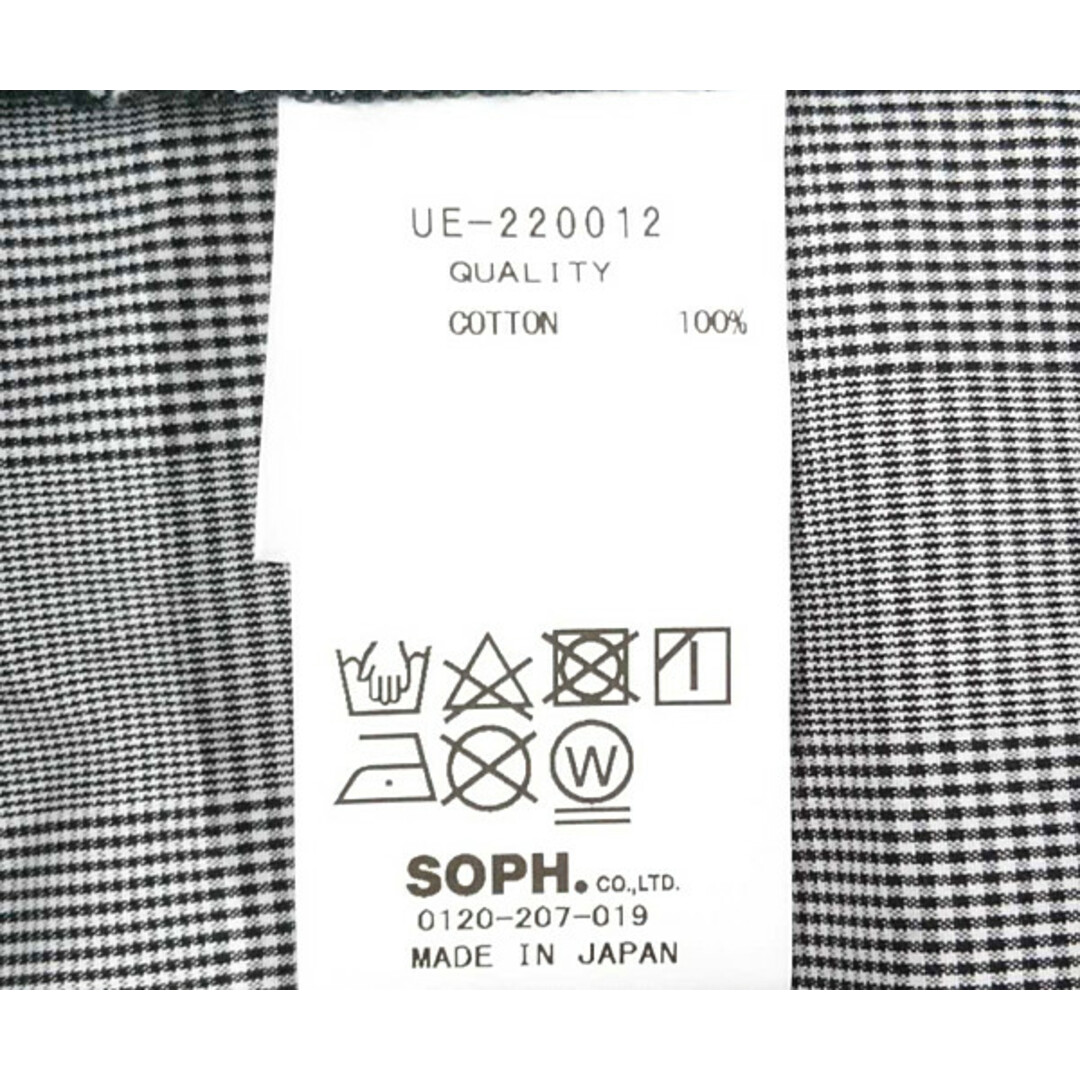 uniform experiment(ユニフォームエクスペリメント)のUNIFORM EXPERIMENT ユニフォームエクスペリメント 22SS EASY SHORTS グレンチェック イージーパンツ グレー サイズ1 正規品 / 28510 メンズのパンツ(ショートパンツ)の商品写真