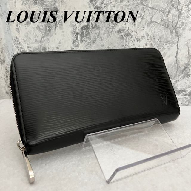 大人気の LOUIS ラウンドファスナー 黒 長財布 エピ ジッピー