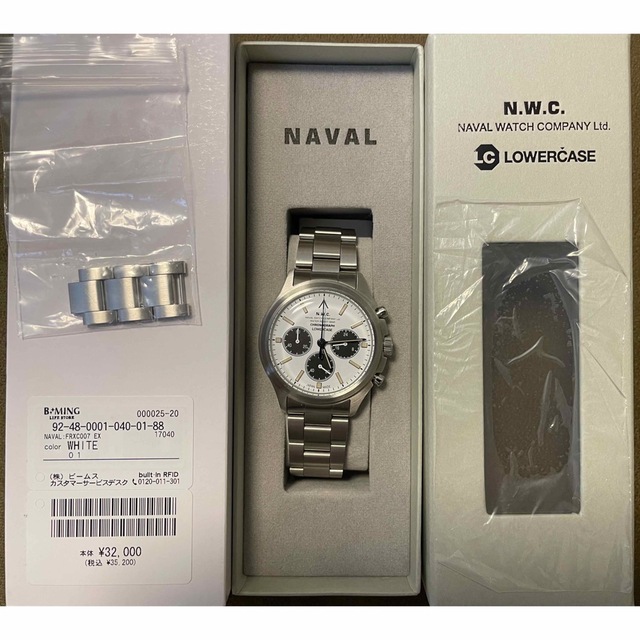 BEAMS(ビームス)のNAVAL WATCH Produced by LOWERCASE メンズの時計(腕時計(アナログ))の商品写真