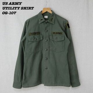 ミリタリー(MILITARY)のUS ARMY UTILITY SHIRT OG-107 1975s 15.5(シャツ)
