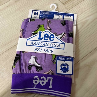 リー(Lee)のLee ボクサーパンツ　M スケーター　靴　紫色(ボクサーパンツ)