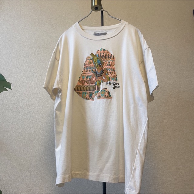 KENZO(ケンゾー)の激レア 刺繍　葛飾北斎 HOKUSAI 1990年製ヴィンテージ Tシャツ メンズのトップス(Tシャツ/カットソー(半袖/袖なし))の商品写真