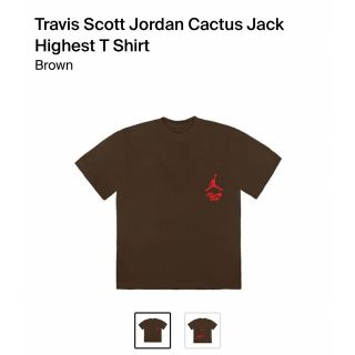 ジョーダン(Jordan Brand（NIKE）)のAir Jordan x Travis Cactus Jack Ｔシャツ M(Tシャツ/カットソー(半袖/袖なし))