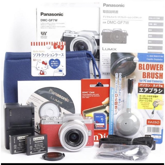 panasonic LUMIX GF7 ミラーレス一眼カメラ panasonic LUMIX GF7 ミラーレス一眼カメラ