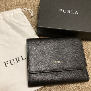 フルラ(Furla)のフルラ　折り財布　ブラック(財布)