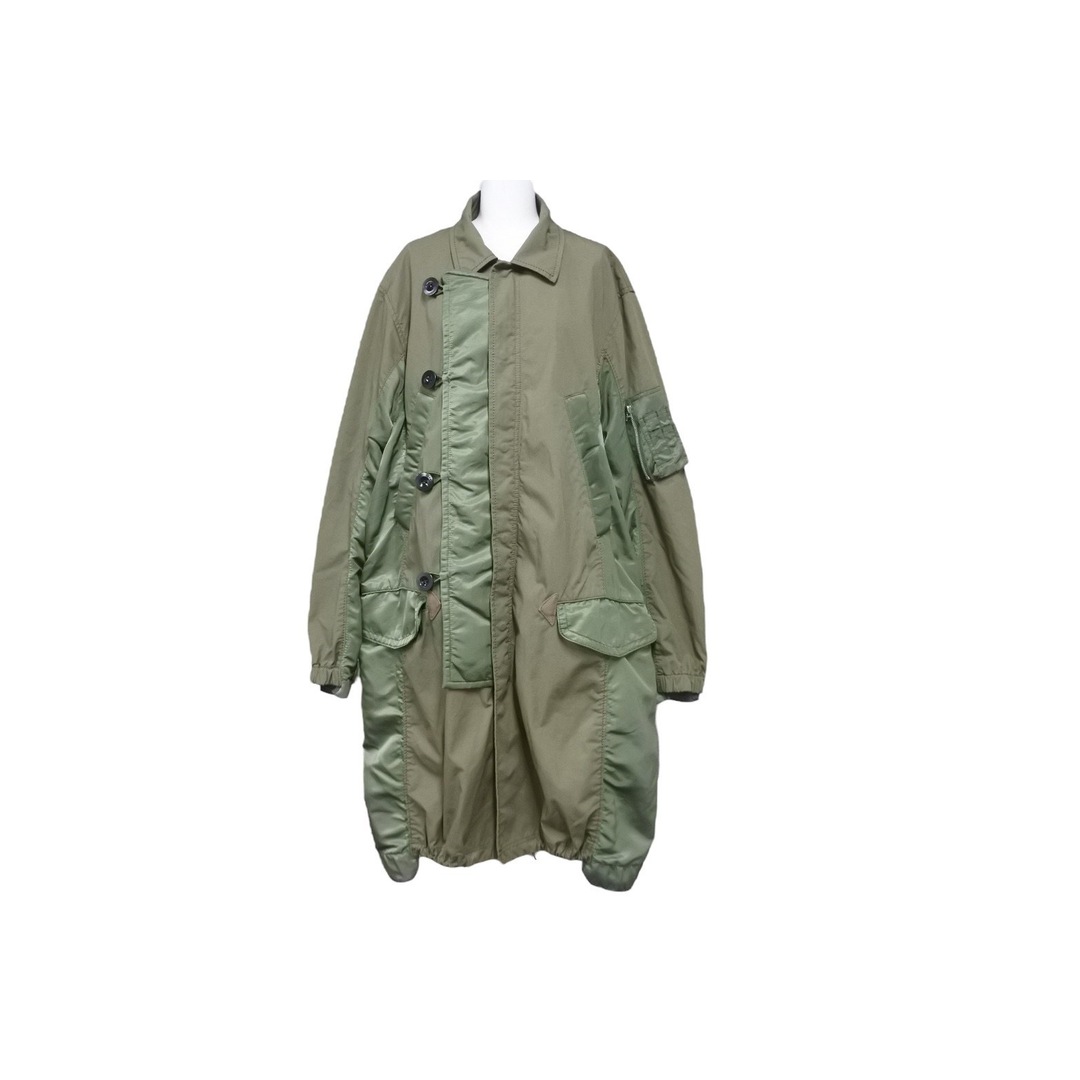 SACAI サカイ ミリタリージャケット ドッキング オックスフォード