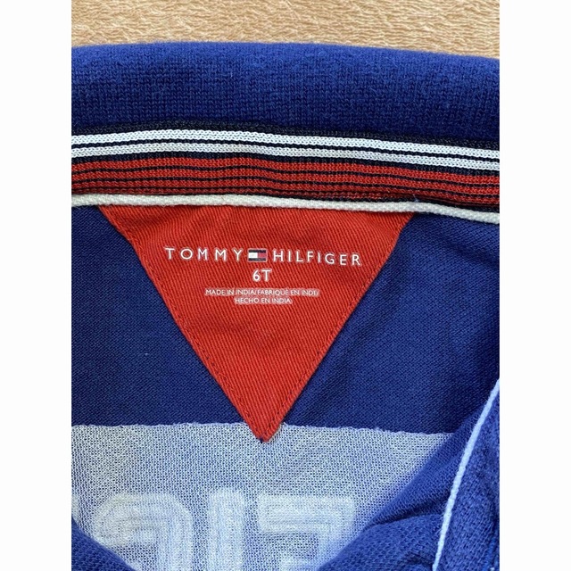 TOMMY HILFIGER(トミーヒルフィガー)のトミーヒルフィガー 120cm ポロシャツ キッズ/ベビー/マタニティのキッズ服男の子用(90cm~)(Tシャツ/カットソー)の商品写真