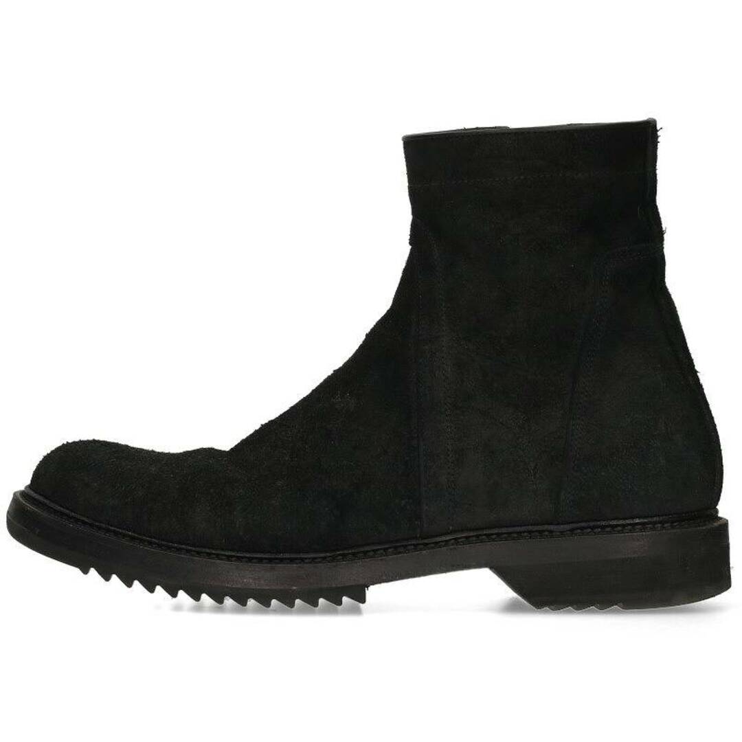 Rick Owens(リックオウエンス)のリックオウエンス  RU16F6856 サイドジップショートブーツ  メンズ 40 メンズの靴/シューズ(ブーツ)の商品写真