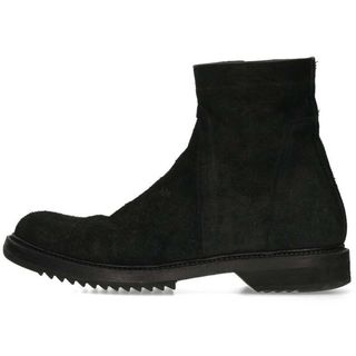 リックオウエンス(Rick Owens)のリックオウエンス  RU16F6856 サイドジップショートブーツ  メンズ 40(ブーツ)