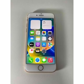 アイフォーン(iPhone)のiPhone8 64GB ドコモ simフリー ゴールド 中古 ジャンク(スマートフォン本体)