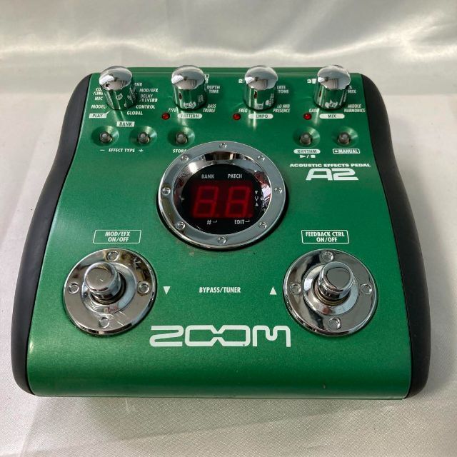 ZOOM アコースティックギター・エレアコ用マルチエフェクター A2