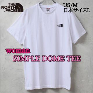 ザノースフェイス(THE NORTH FACE)のノースフェイス レディース Tシャツ 半袖 シャツ シンプル ロゴ コットン L(Tシャツ(半袖/袖なし))