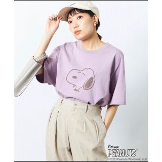 フリークスストア(FREAK'S STORE)のフリークスストア×ピーナッツ☆スヌーピーTシャツ(Tシャツ(半袖/袖なし))