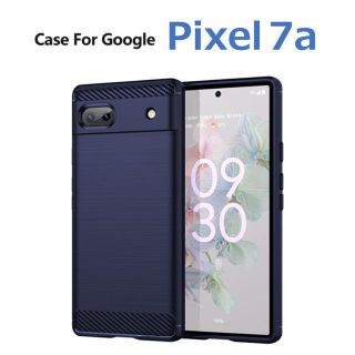 グーグルピクセル(Google Pixel)のGoogle Pixel 7a TPUケース ブルー(Androidケース)