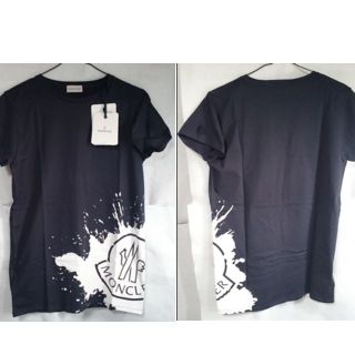 モンクレール(MONCLER)の●新品/正規品● MONCLER 水しぶき & 袖ロゴ  Tシャツ(Tシャツ(半袖/袖なし))