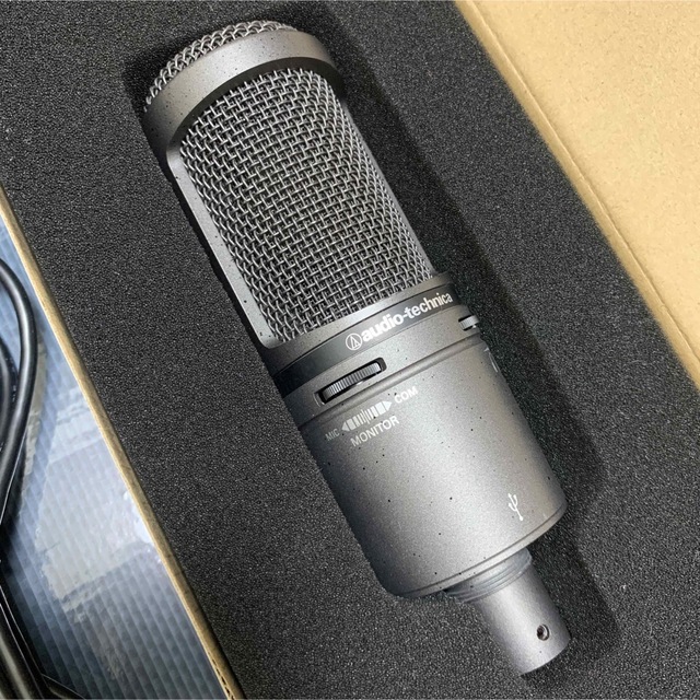 audio-technica(オーディオテクニカ)のオーディオテクニカ AT2020USB＋ 楽器のレコーディング/PA機器(マイク)の商品写真