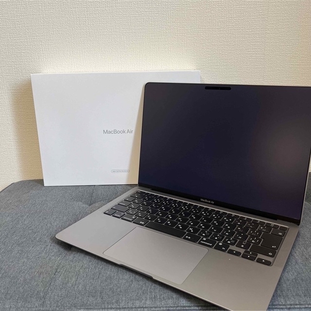 【美品】Macbook Air M1 8GB 256GB スペースグレイ