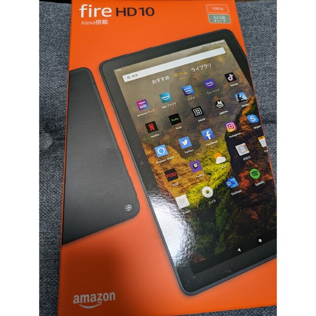 Amazon fire HD10 11世代　32GB オリーブ
