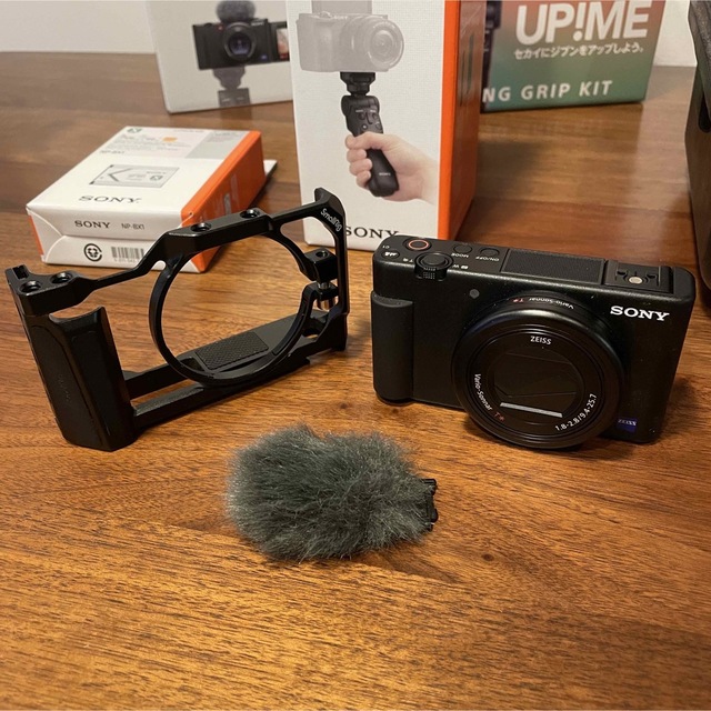 【美品】VLOGCAM ZV-1G シューティンググリップキット 付属品多数