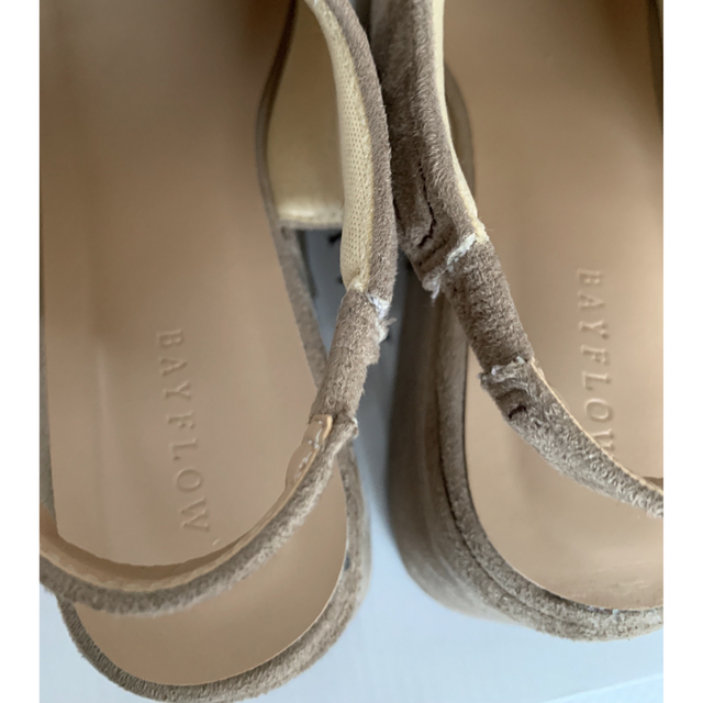 BAYFLOW(ベイフロー)のBAYFLOW  プラットフォームサンダル レディースの靴/シューズ(サンダル)の商品写真
