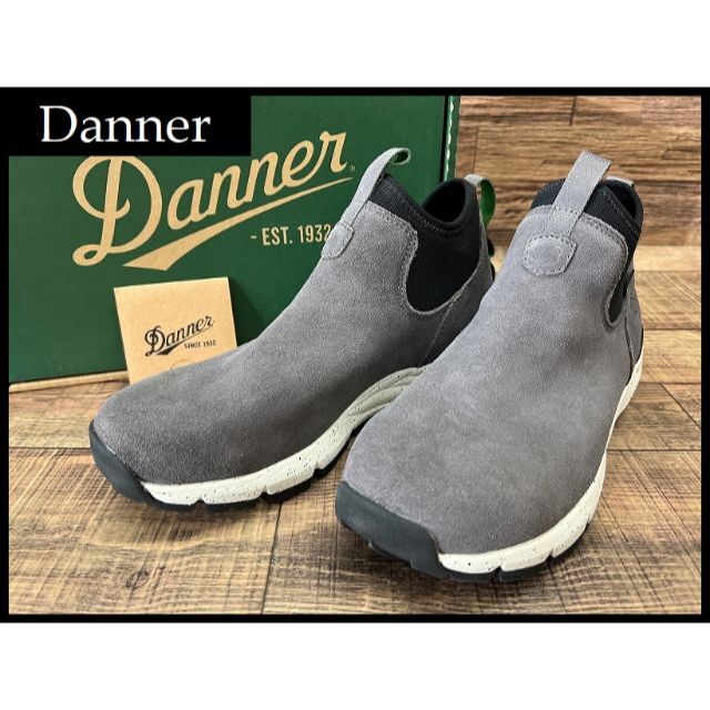 Danner(ダナー)の新品 ダナー マウンテン 600 チェルシー ブーツ チャコール 25.0 ① メンズの靴/シューズ(ブーツ)の商品写真