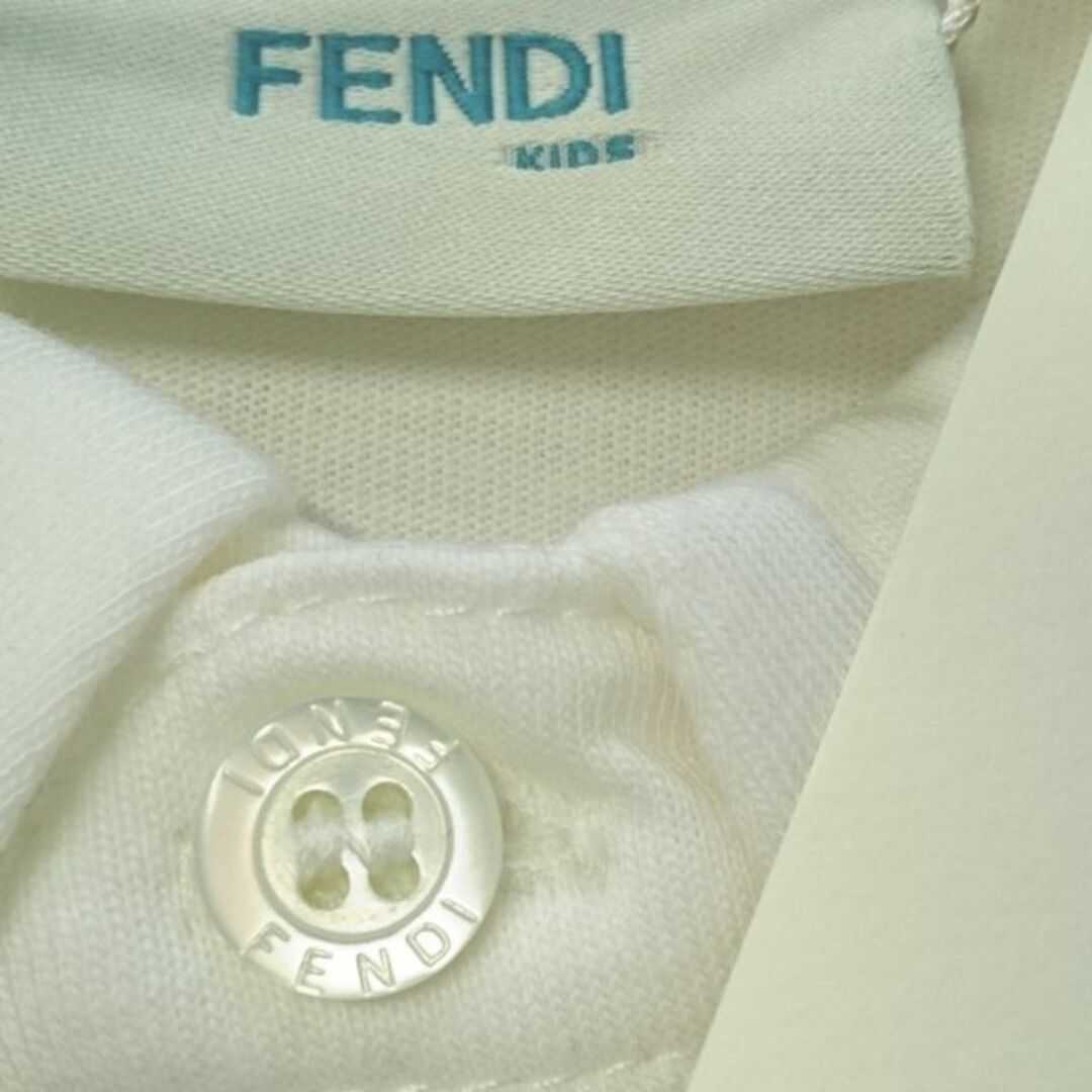 FENDI(フェンディ)の●新品/正規品● FENDI FFロゴディテール付 ポロシャツ レディースのトップス(ポロシャツ)の商品写真